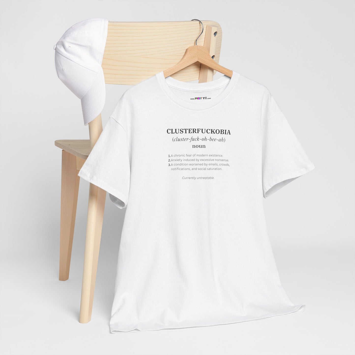 CLUSTERFUCKOBIA Unisex Heavy Cotton Tee
