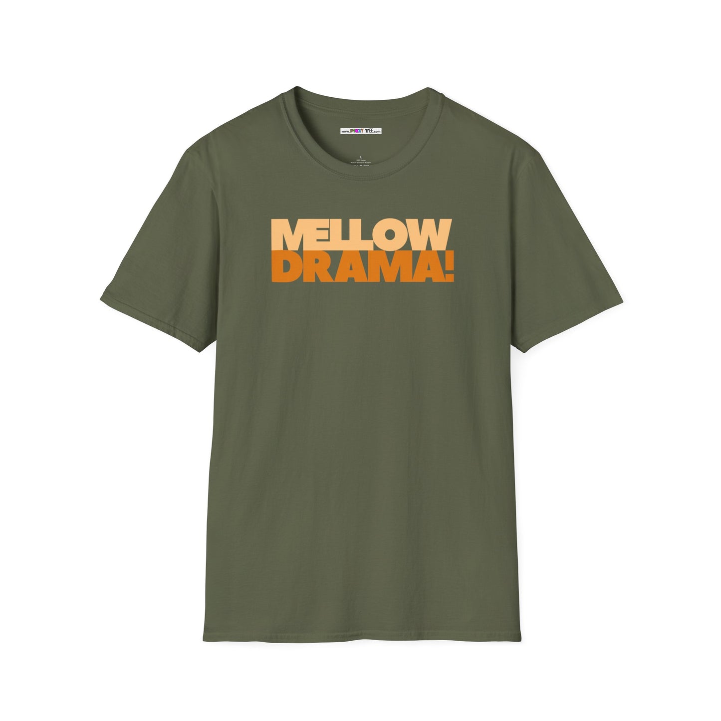 mellow DRAMA! Unisex Softstyle 100% Cotton T-Shirt