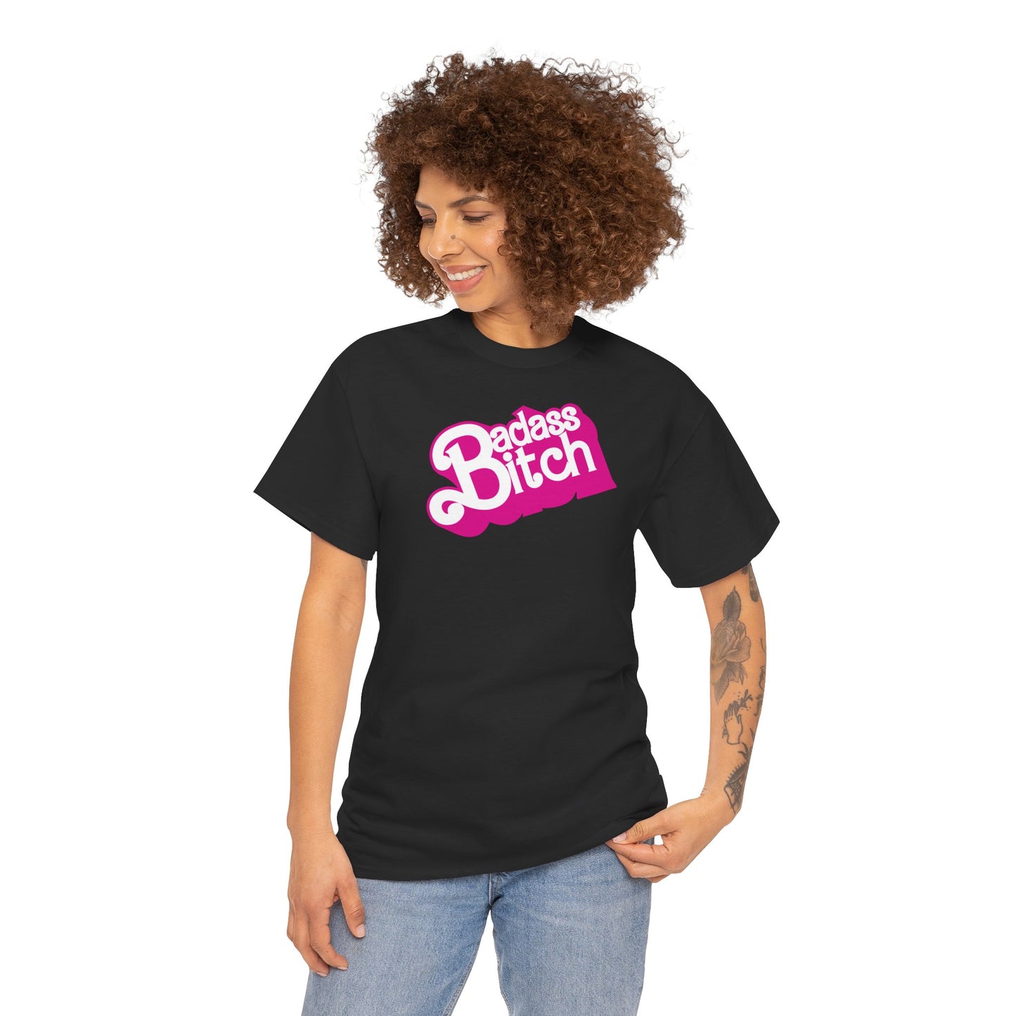 Badass Bitch Unisex Heavy Cotton Tee