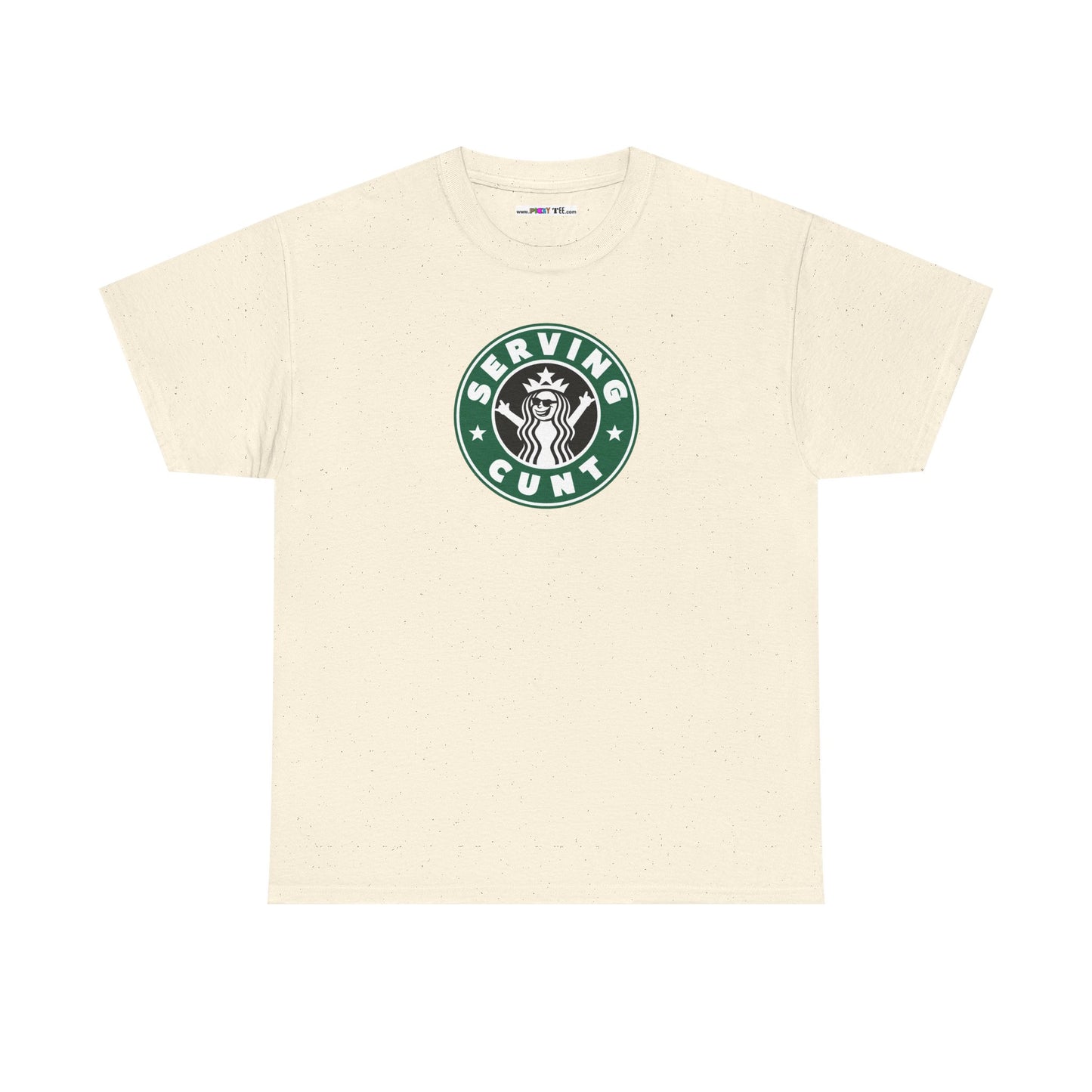 SERVINGCUNT Unisex Heavy Cotton Tee