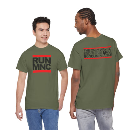 RUNMNC Unisex Heavy Cotton Tee