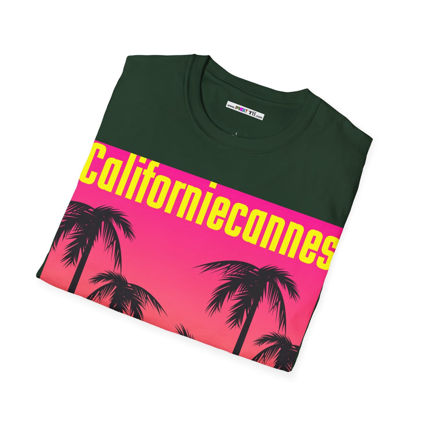 Californiecannes Unisex Softstyle 100% Cotton T-Shirt