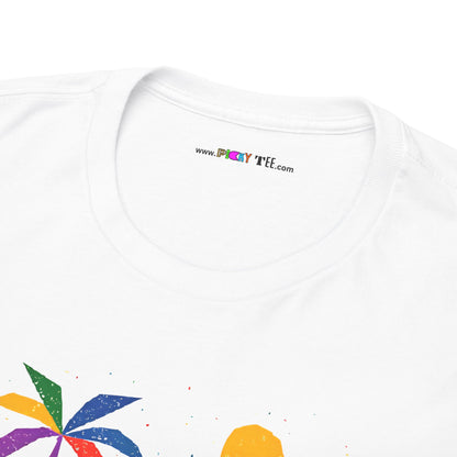 BEACH, PLEASE! Unisex Heavy Cotton Tee