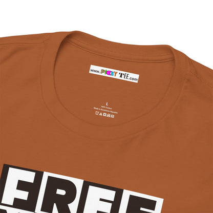 FREE MIND SOUL Unisex Heavy Cotton Tee