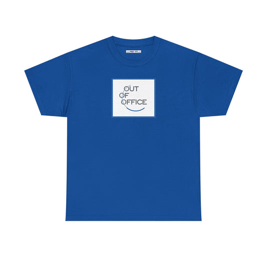 OUT OF OFFICE Unisex Heavy Cotton Tee