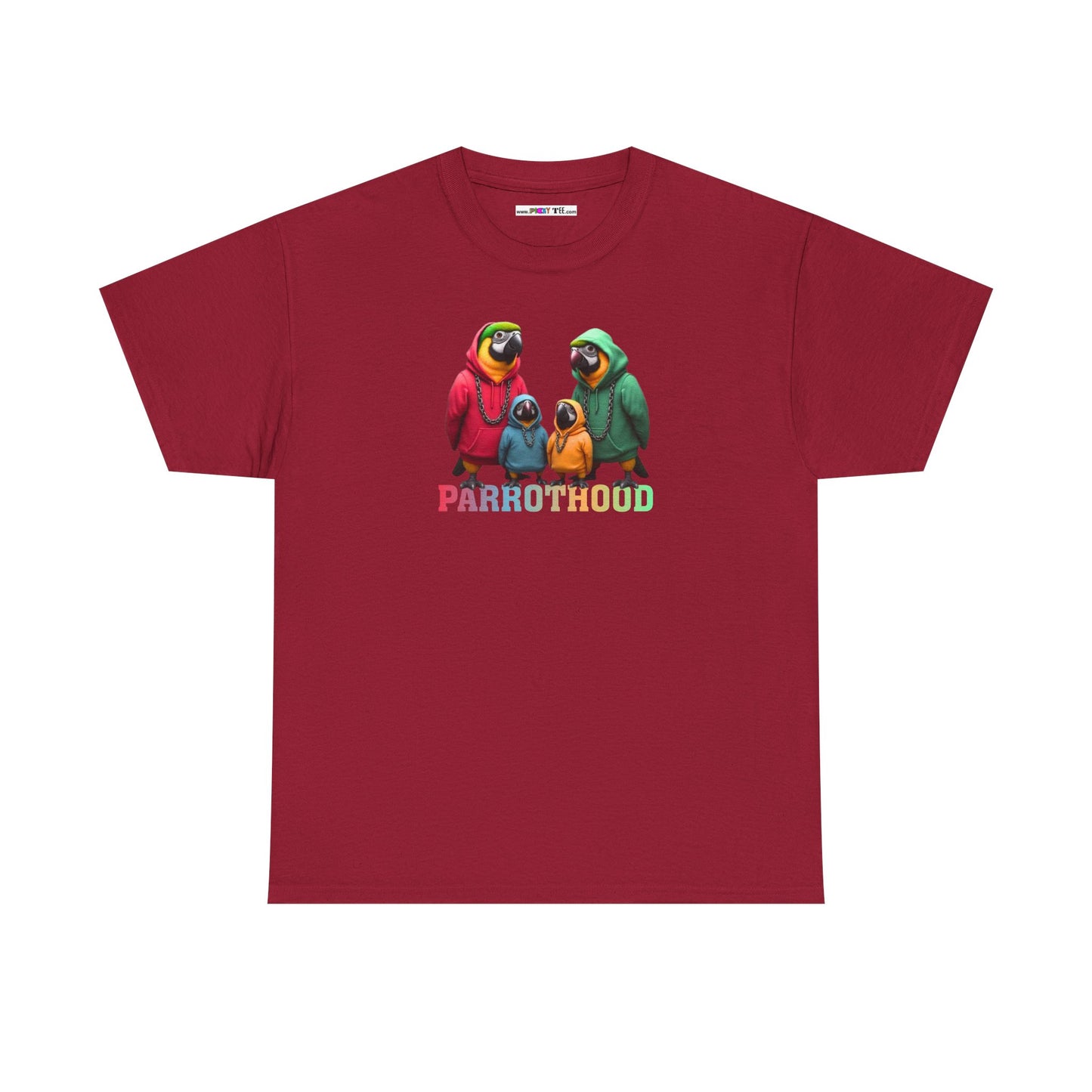 PARROTHOOD Unisex Heavy Cotton Tee