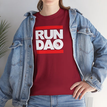 RUN DAO Unisex Heavy Cotton Tee