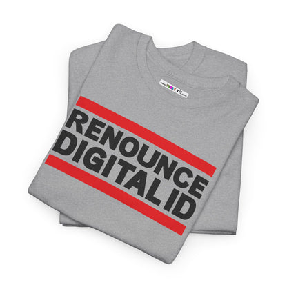 RENOUNCE DIGITAL ID Unisex Heavy Cotton Tee