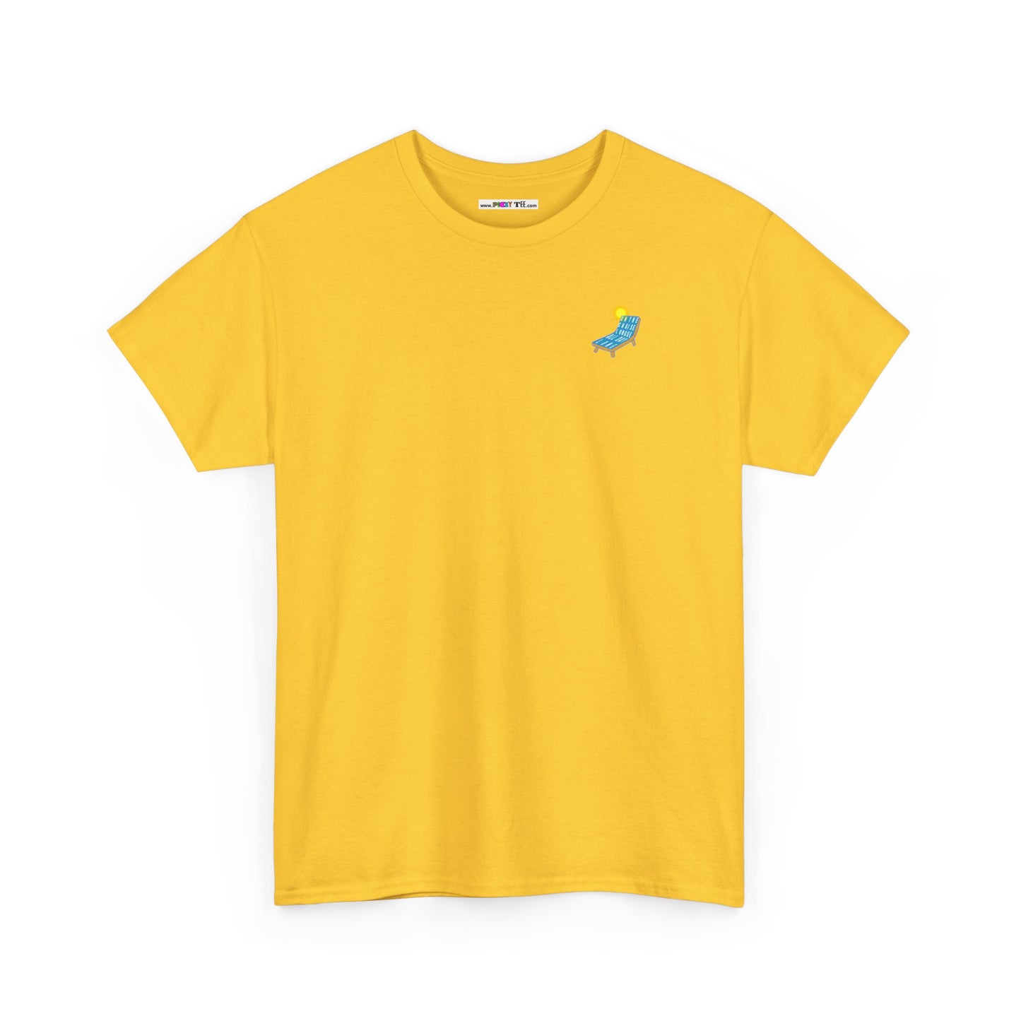 ON THE CHAISE LONGUE ALL DAY LONG Heavy Cotton Tee