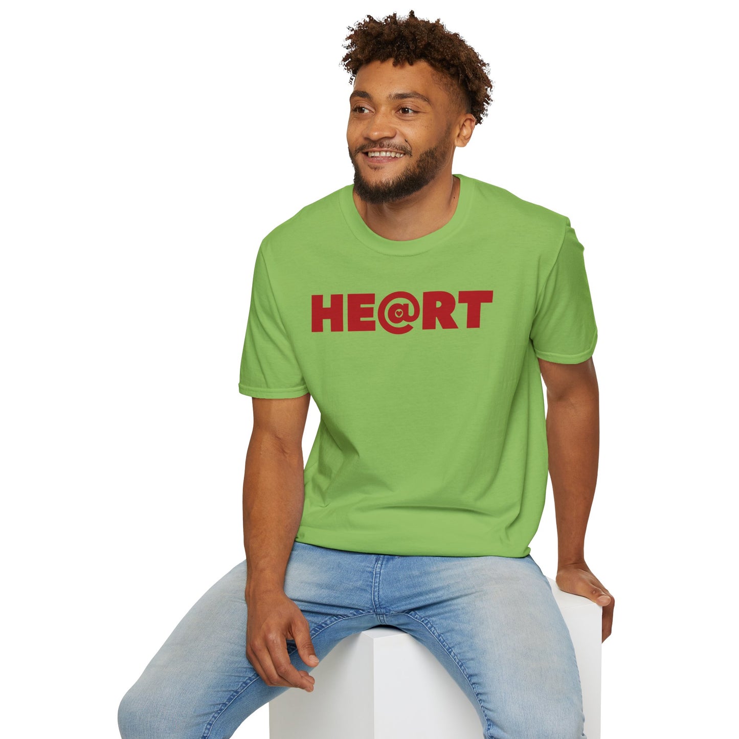 AT HEART Unisex Softstyle 100% Cotton T-Shirt