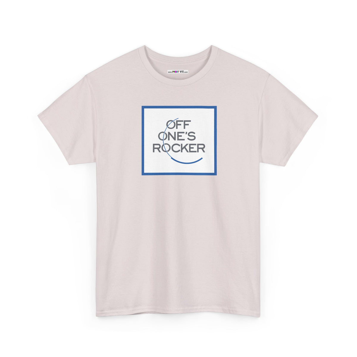 OFF ONE'S ROCKER Unisex Heavy Cotton Tee