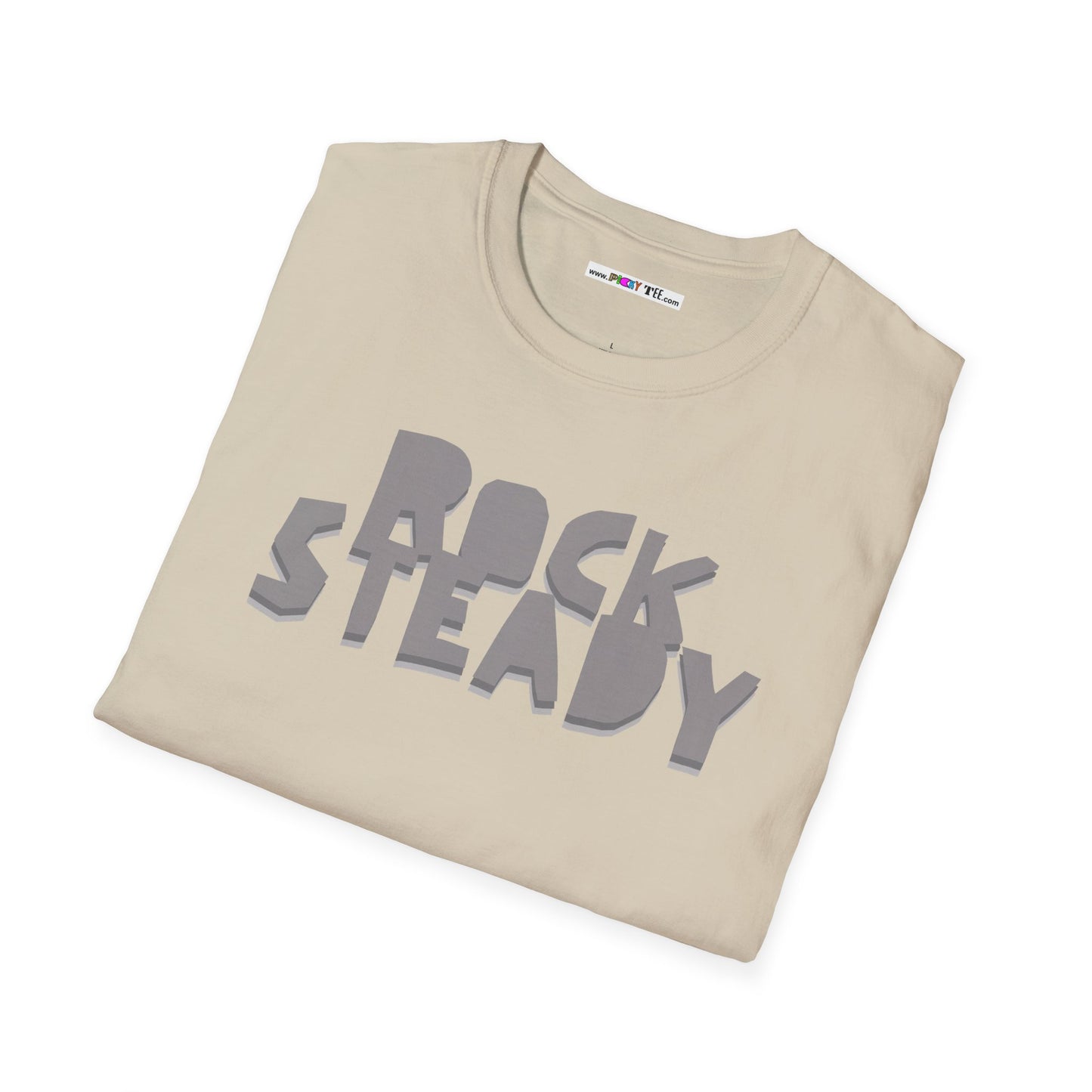 ROCK STEADY Unisex Softstyle 100% Cotton T-Shirt