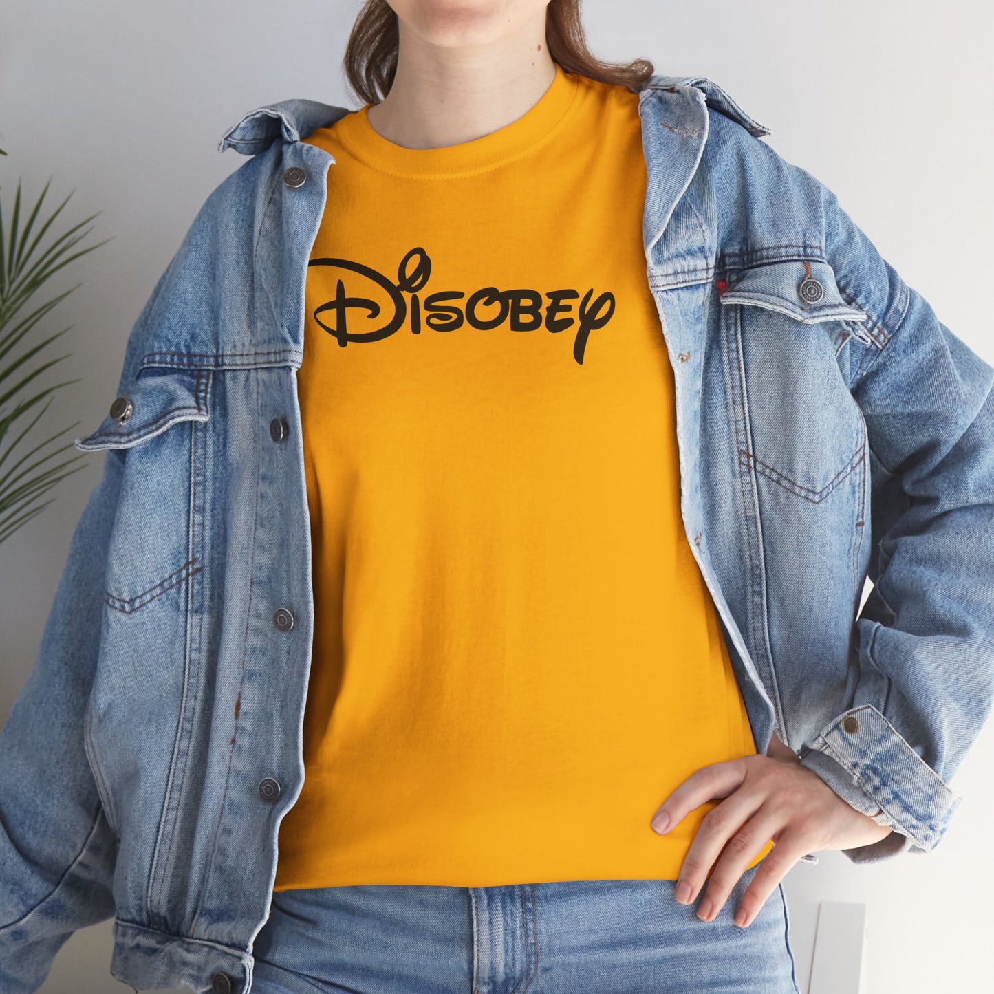 Disobey Unisex Heavy Cotton Tee