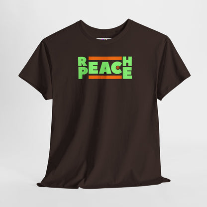 REACH PEACE Unisex Heavy Cotton Tee