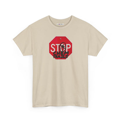 STOP chem trails Unisex Heavy Cotton Tee