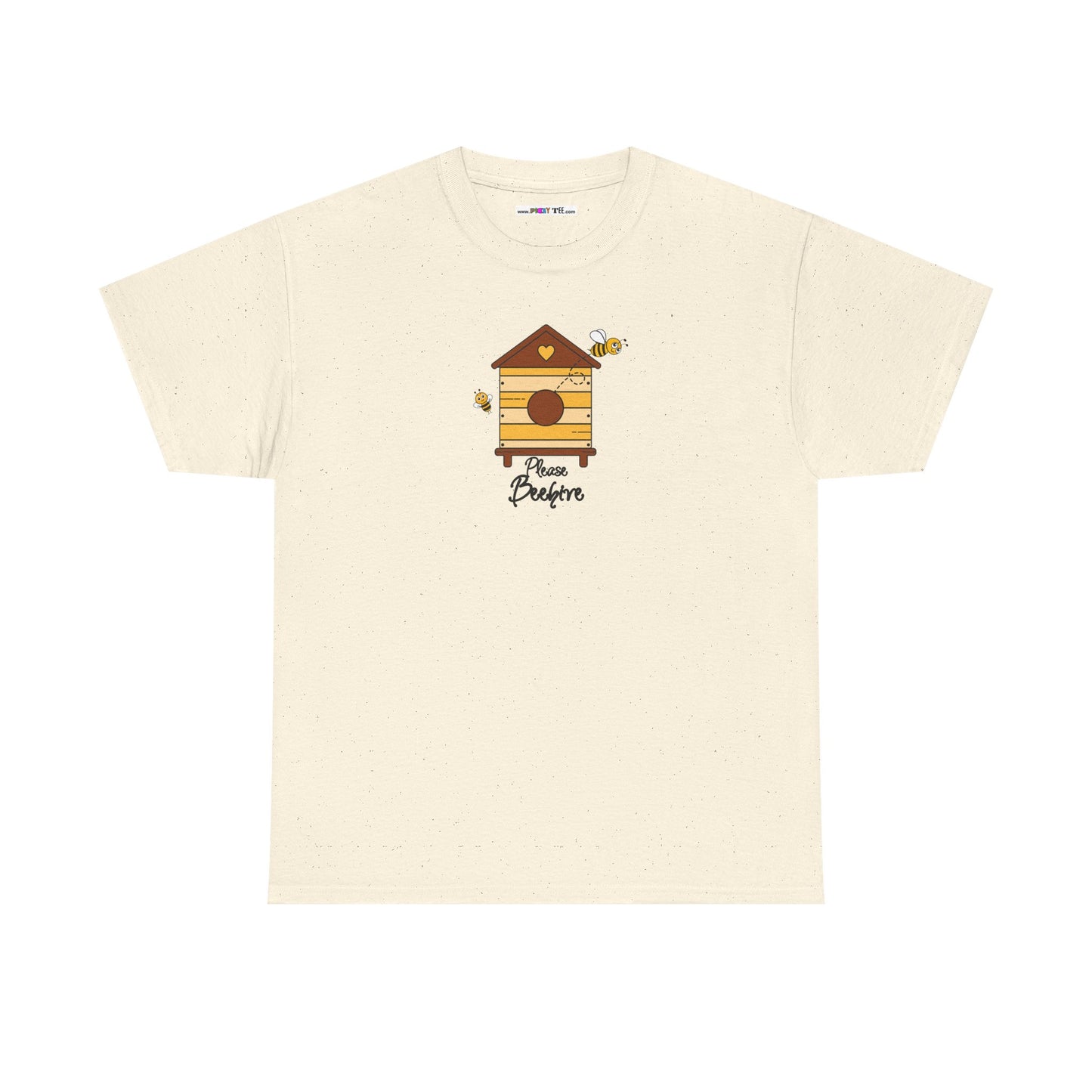 Please Beehive Unisex Heavy Cotton Tee