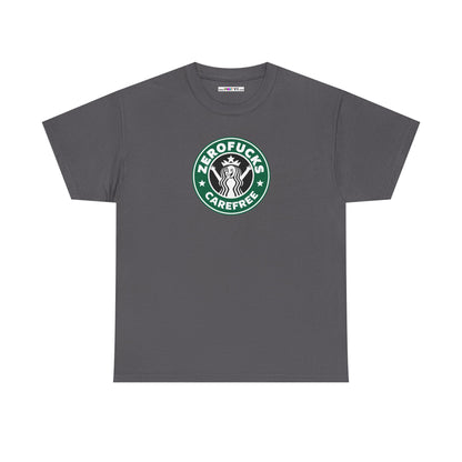 ZEROFUCKS CAREFREE Unisex Heavy Cotton Tee