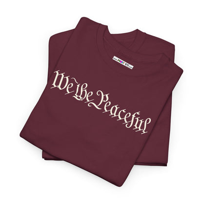 WE THE PEACEFUL Unisex Heavy Cotton Tee