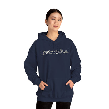 poWEr to THE PEOPLE Unisex Heavy Blend™ Hooded Sweatshirt