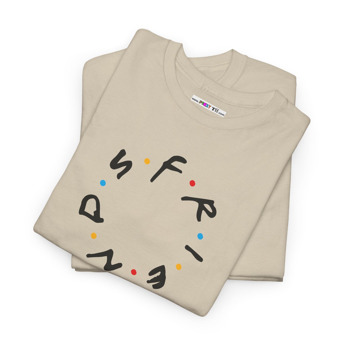 CIRCLE OF FRIENDS Unisex Heavy Cotton Tee