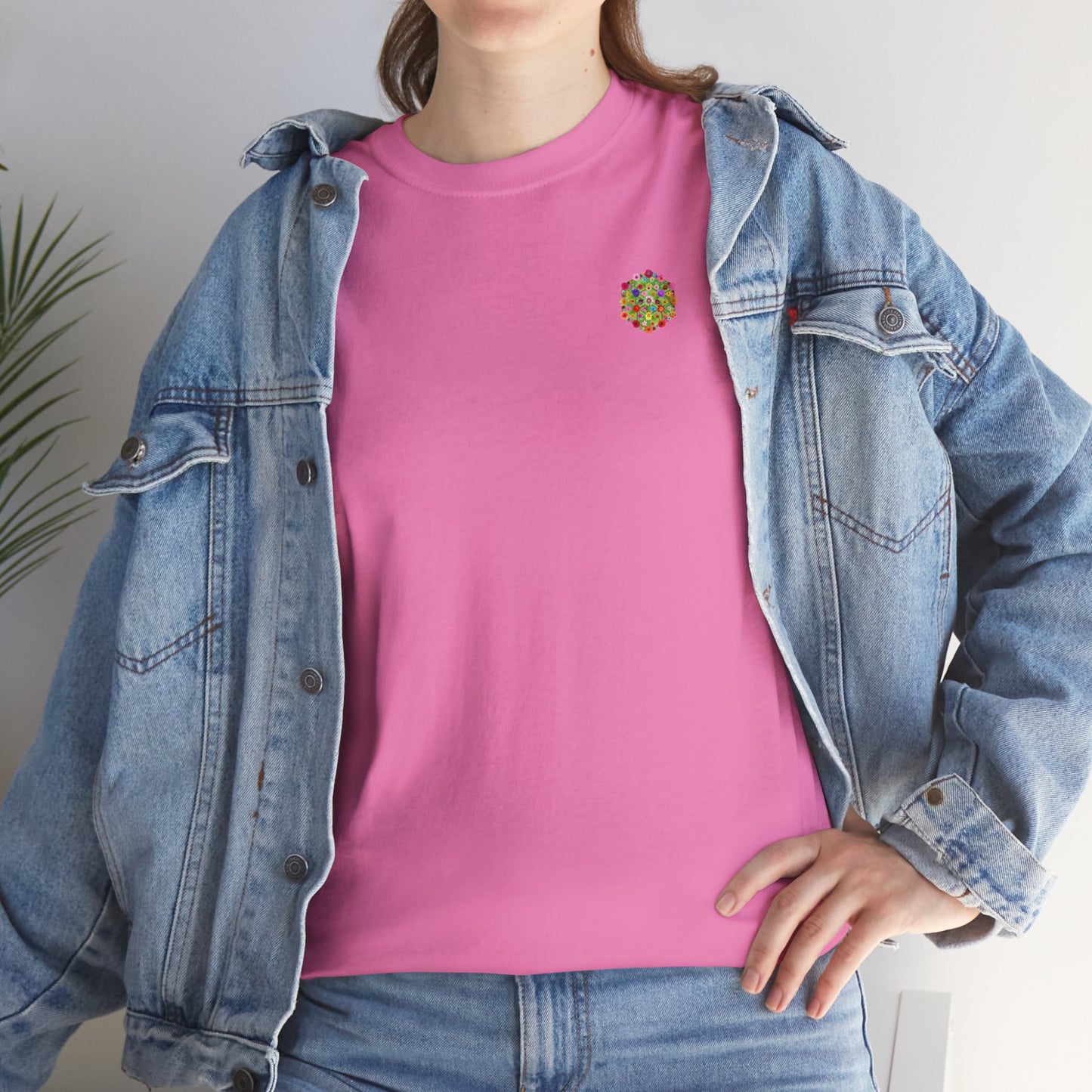 Flowers of Life Unisex Heavy Cotton Tee