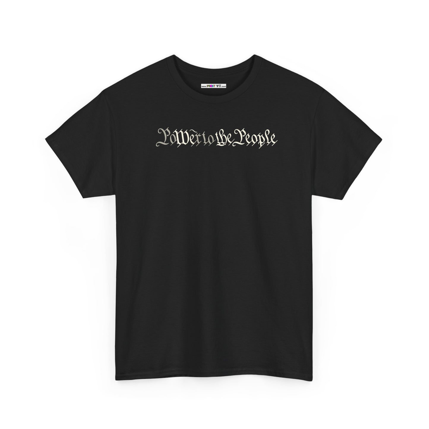 poWEr to THE PEOPLE Unisex Heavy Cotton Tee