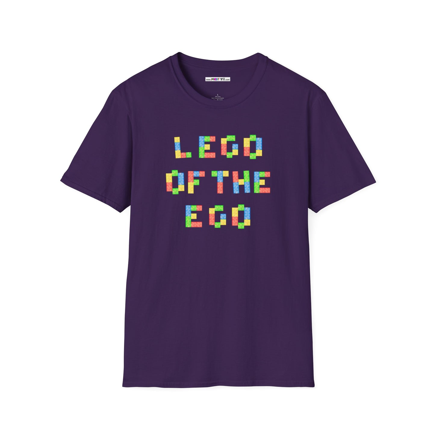 L3G0 OF THE EGO Unisex Softstyle 100% Cotton T-Shirt