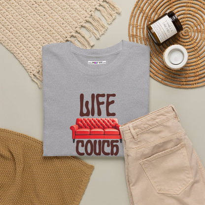 LIFE COUCH Unisex Heavy Cotton Tee