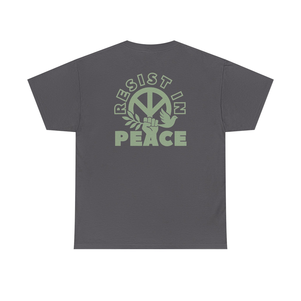 RESIST IN PEACE Unisex Heavy Cotton Tee