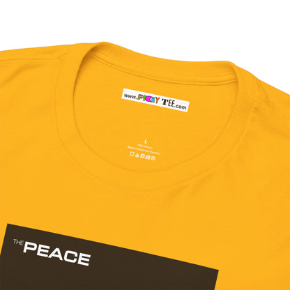 the PEACE ghost in the war-machine Unisex Heavy Cotton Tee
