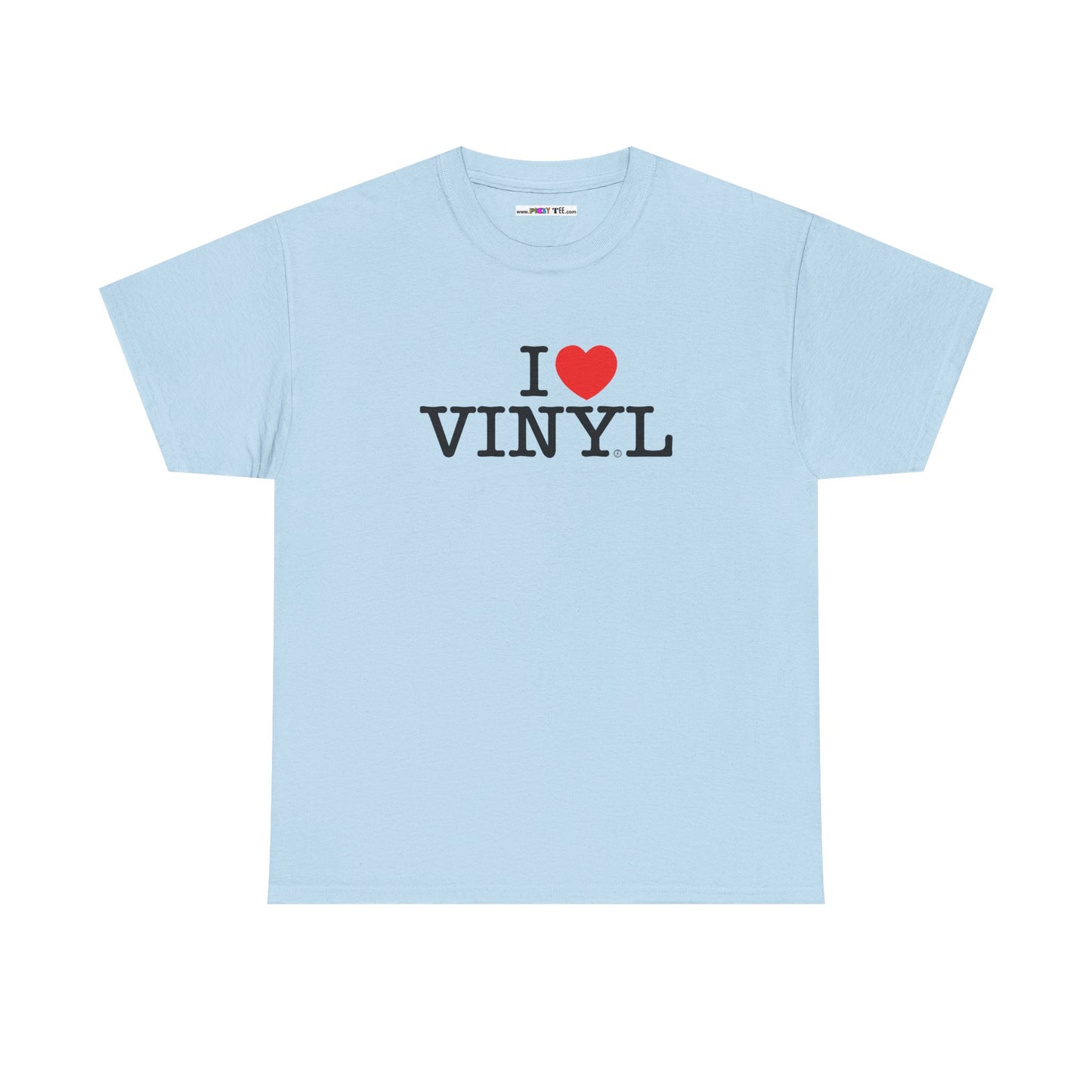 I ❤️ VINYL Unisex Heavy Cotton Tee