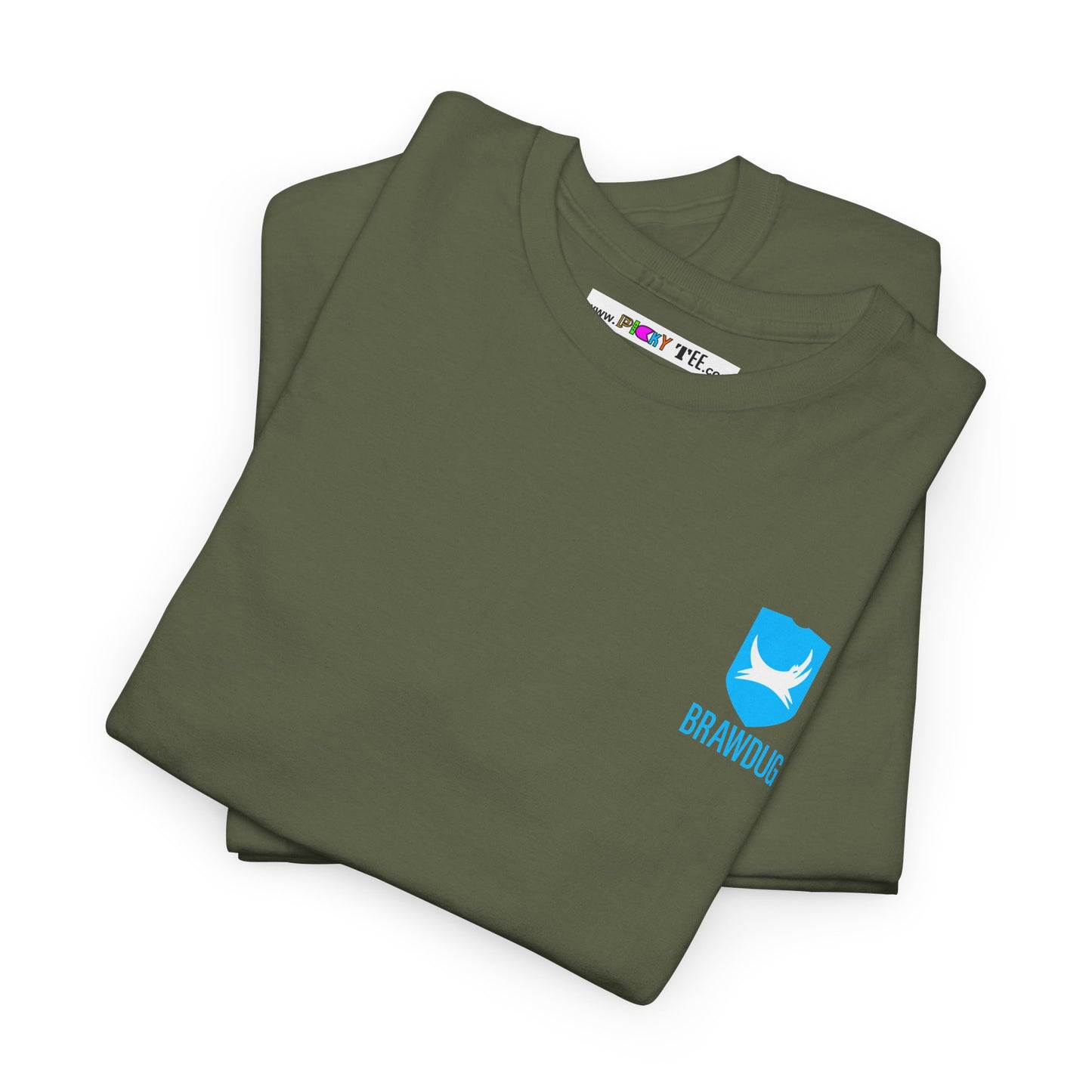BRAWDUG Unisex Heavy Cotton Tee