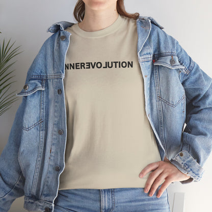 INNERƎVO⅃UTION Unisex Heavy Cotton Tee