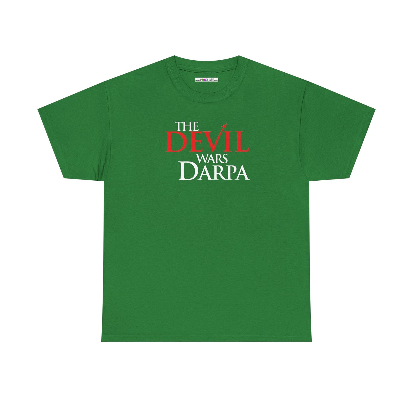 THE DEVIL WARS DARPA Unisex Heavy Cotton Tee