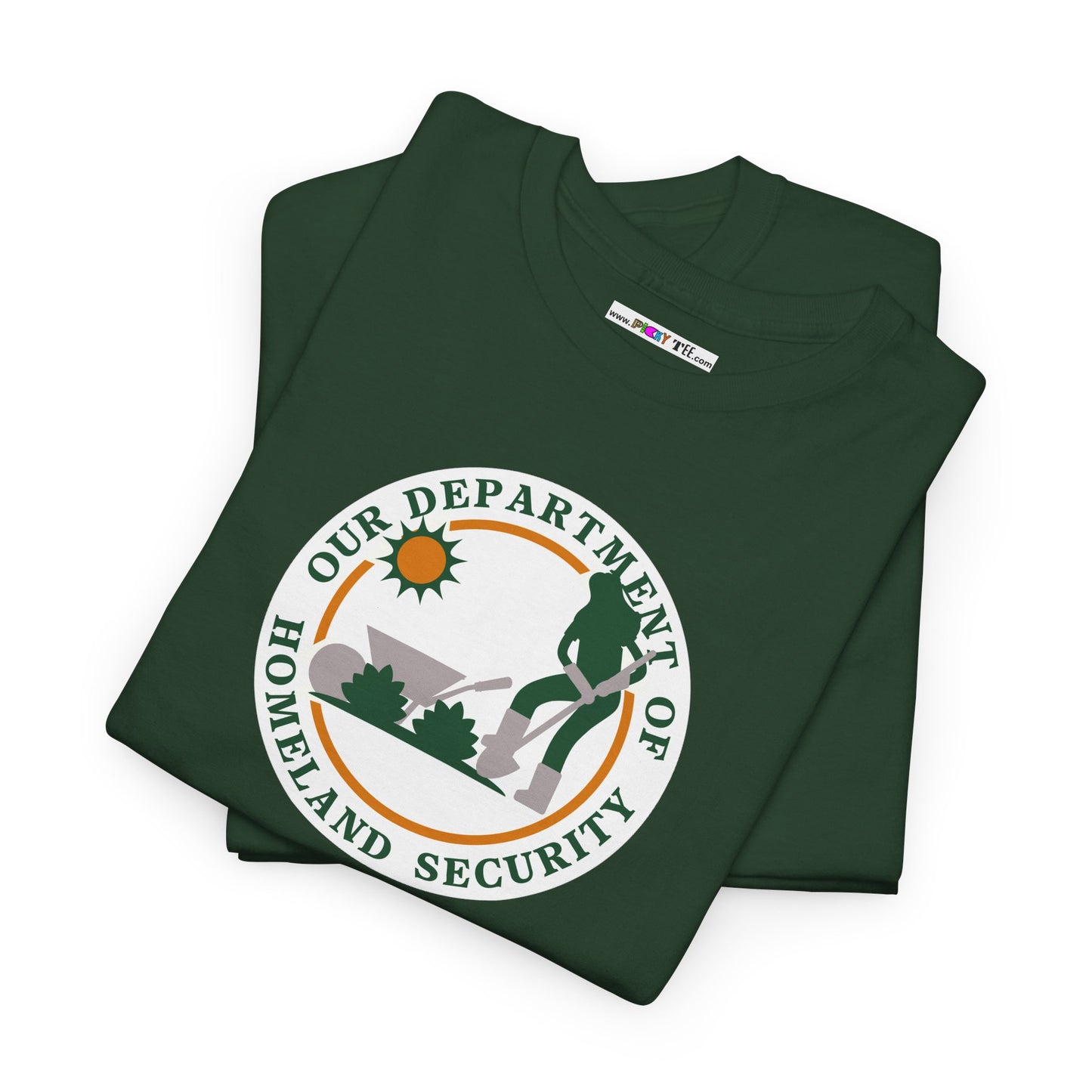 HOMELAND SECURITY (OUR DEPARTMENT OF) Unisex Heavy Cotton Tee