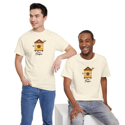 Please Beehive Unisex Heavy Cotton Tee