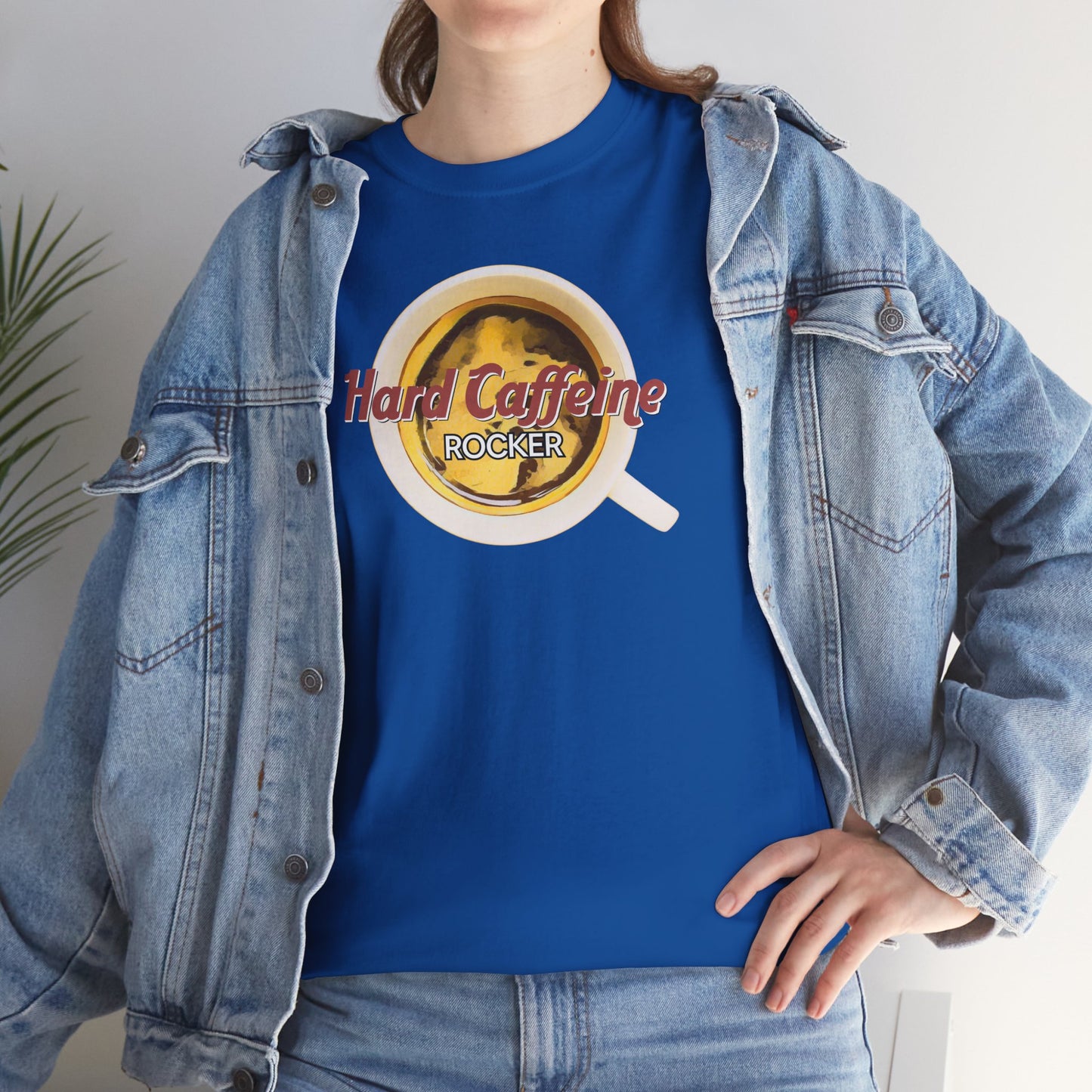 Hard Caffeine ROCKER Unisex Heavy Cotton Tee