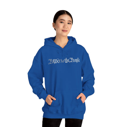 poWEr to THE PEOPLE Unisex Heavy Blend™ Hooded Sweatshirt