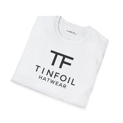 TF TIN FOIL HATWEAR Unisex Softstyle 100% Cotton T-Shirt