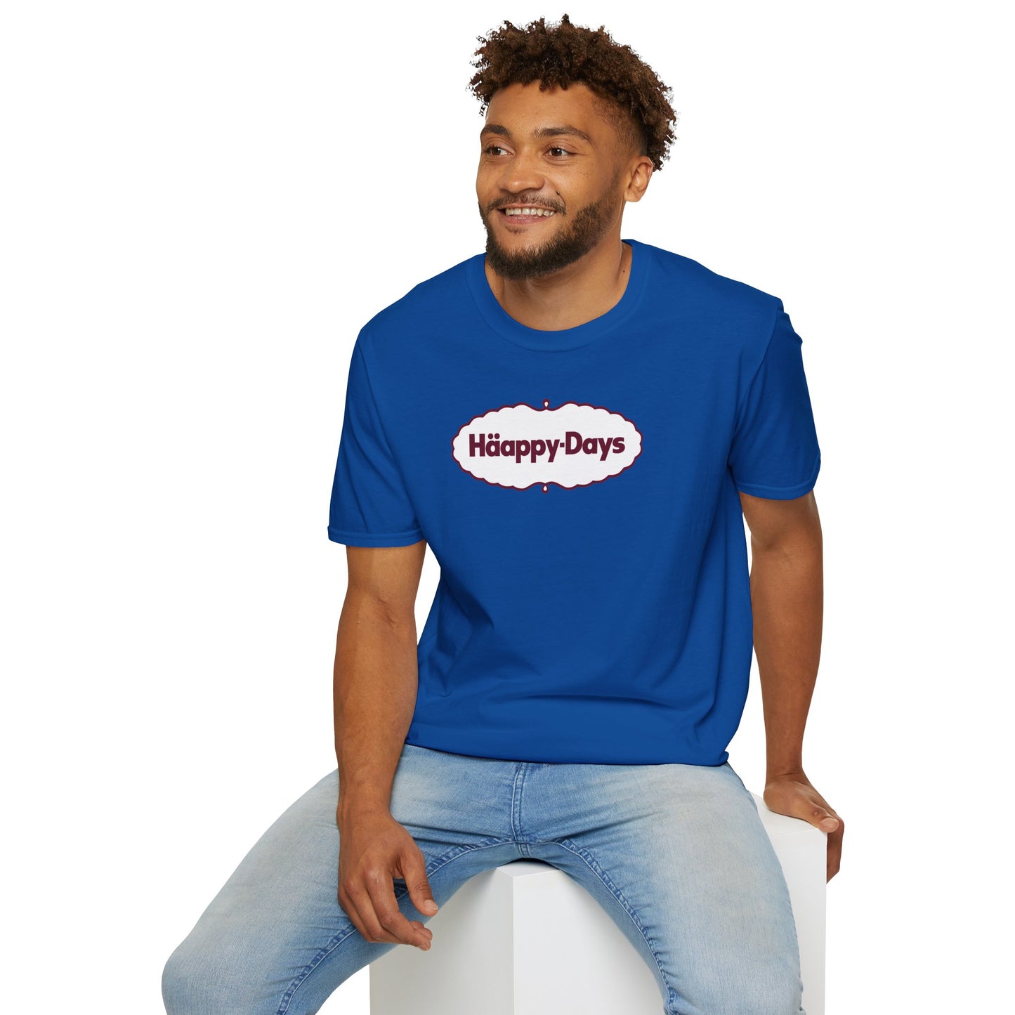 Häappy-Days Unisex Softstyle 100% Cotton T-Shirt