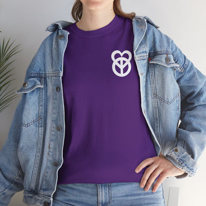 KEEP PEACE AND LOVE ON Unisex Heavy Cotton Tee