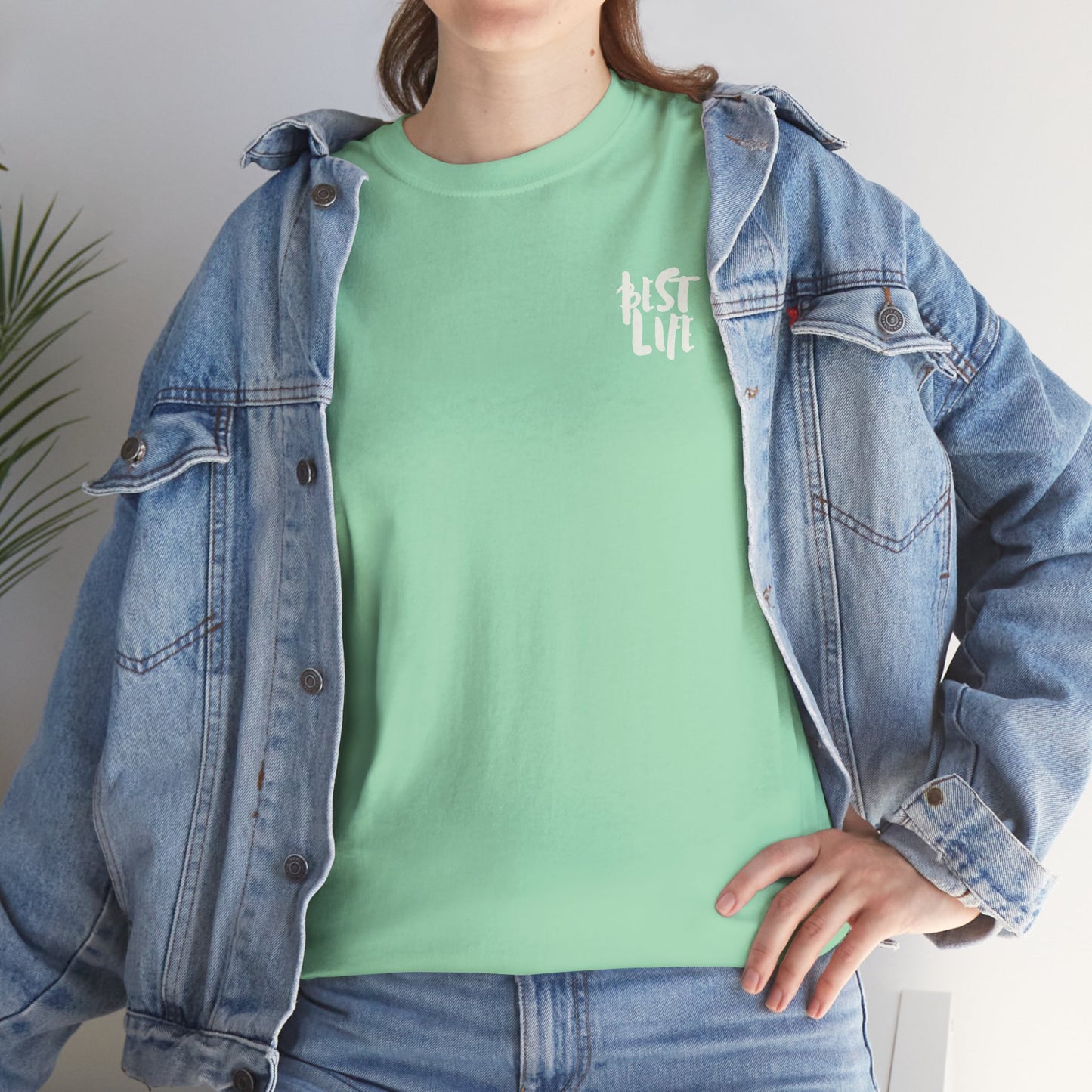 BEST LIFE Unisex Heavy Cotton Tee