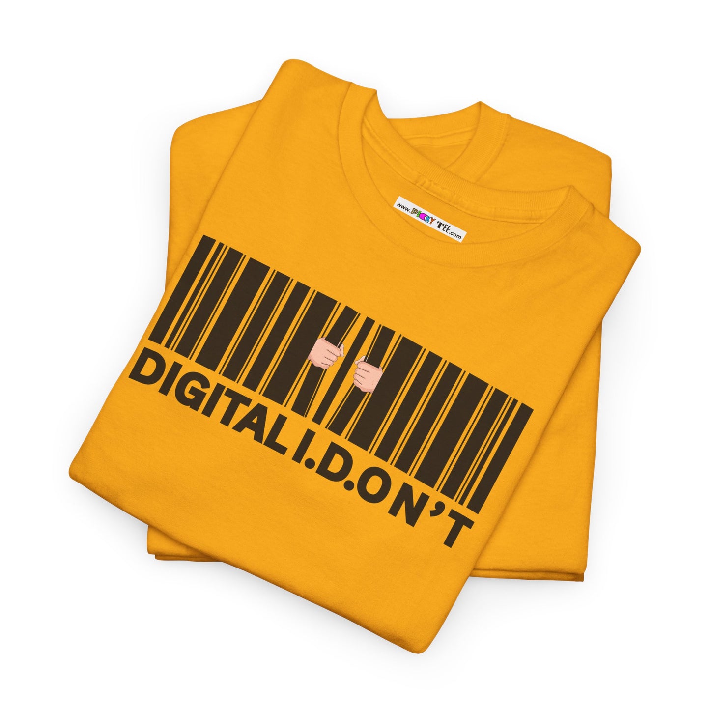 DIGITAL I.D.ON'T Unisex Heavy Cotton Tee