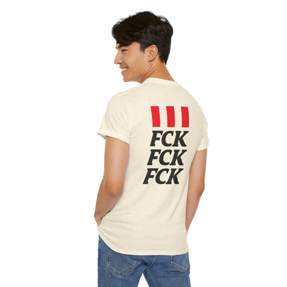 FCK FCK FCK Unisex Heavy Cotton Tee