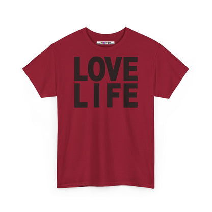 LOVE LIFE Unisex Heavy Cotton Tee