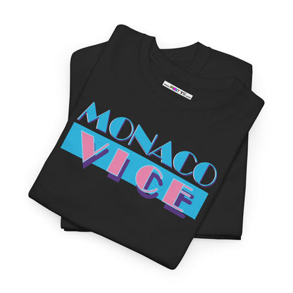 MONACO VICE Unisex Heavy Cotton Tee