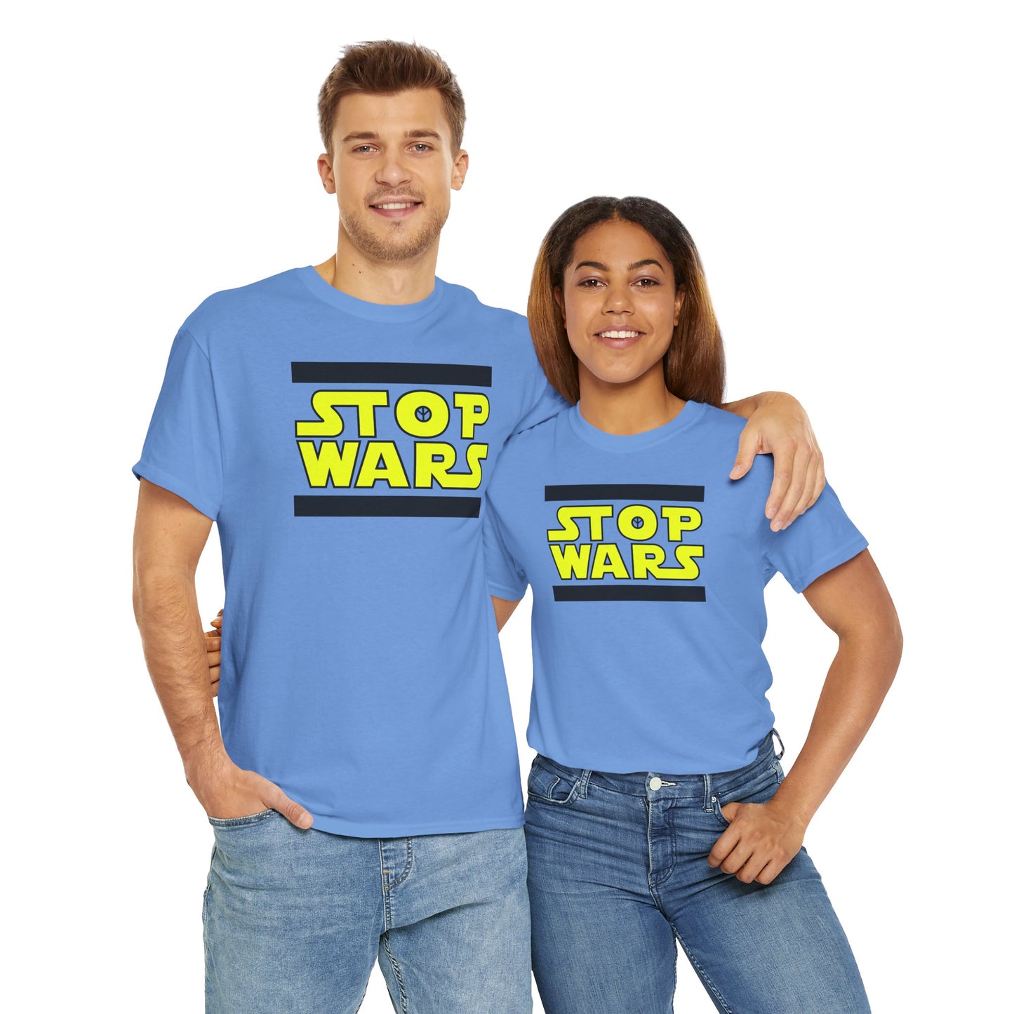 STOP WARS Unisex Heavy Cotton Tee