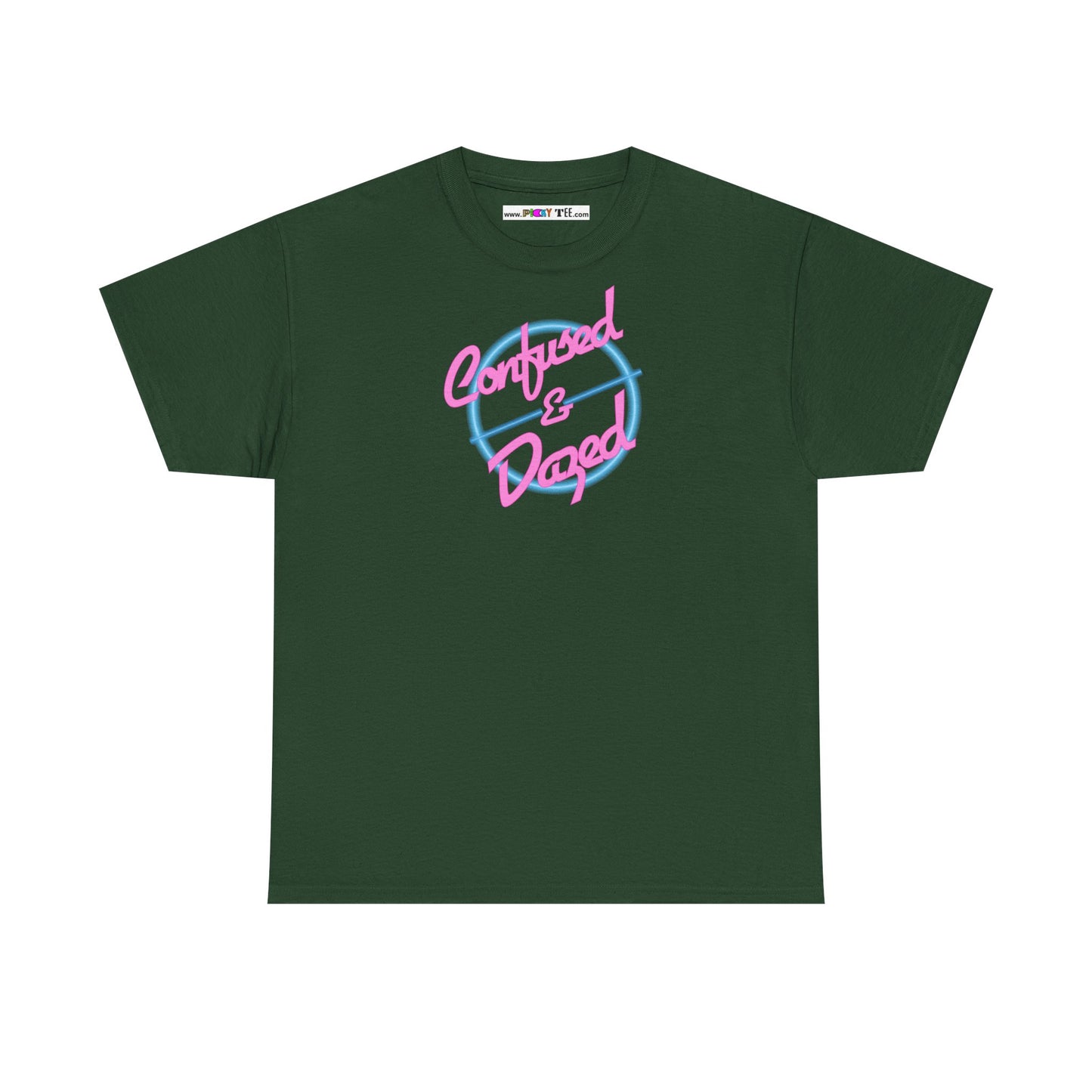 Confused & Dazed Unisex Heavy Cotton Tee