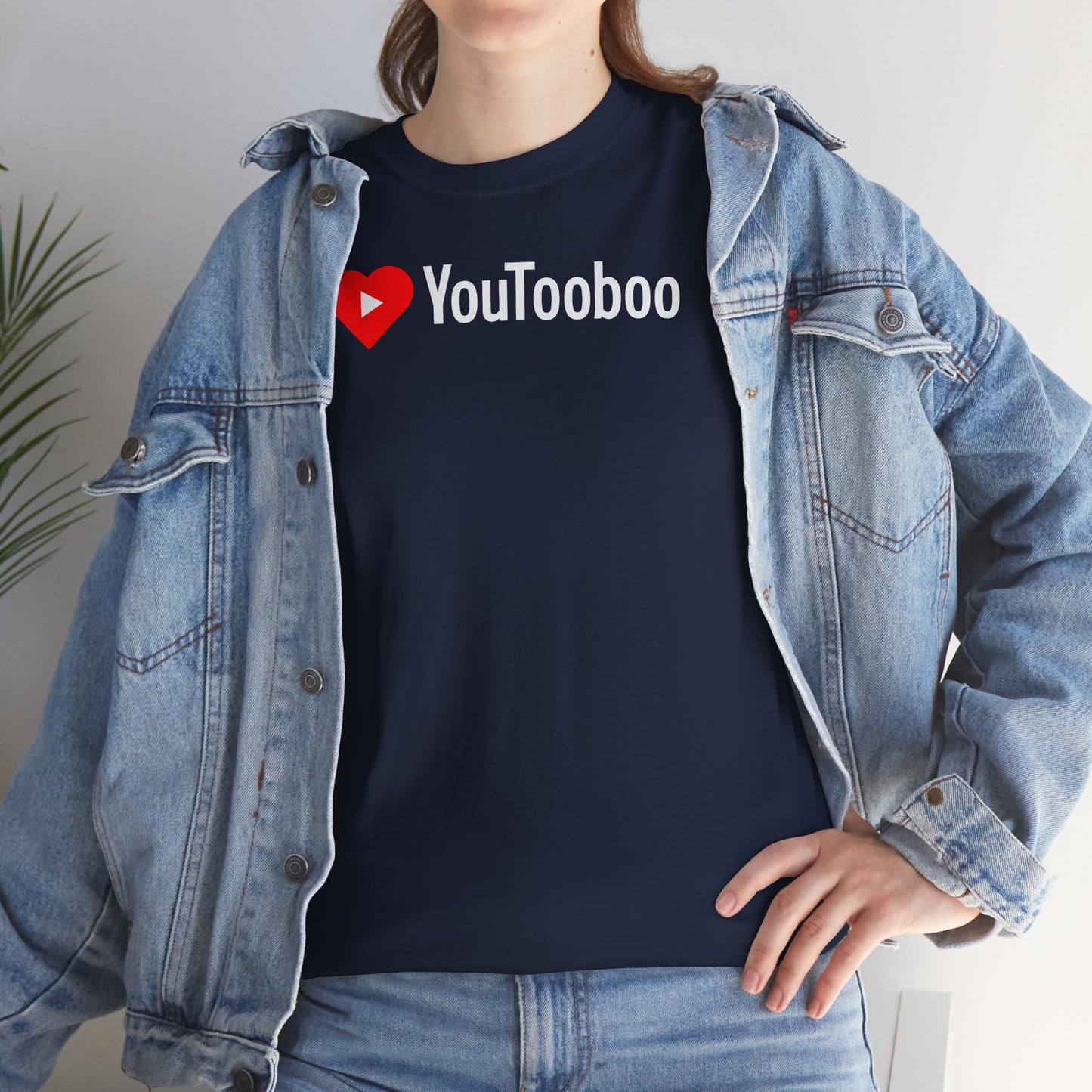 HEART Youtooboo Unisex Heavy Cotton Tee