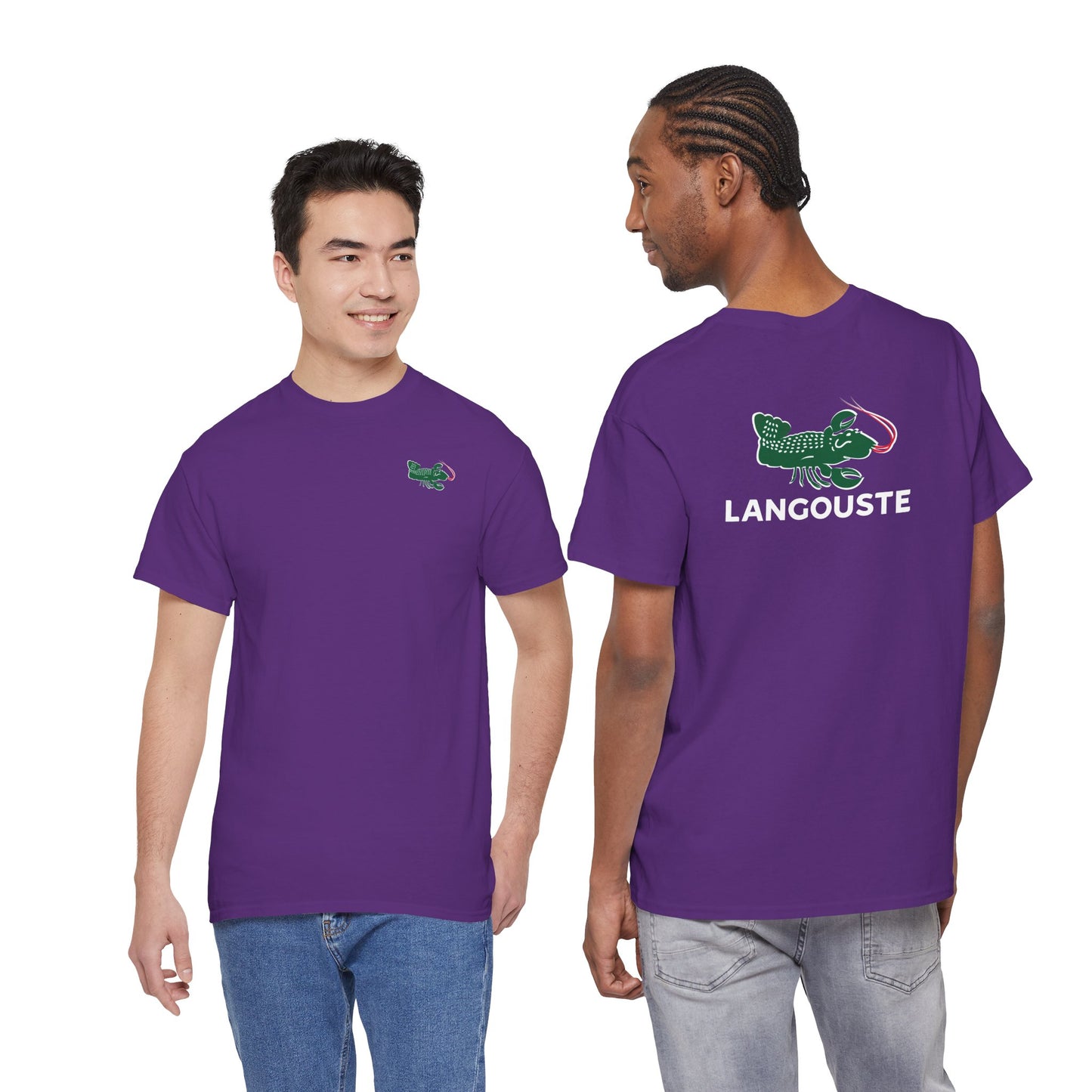 LANGOUSTE Unisex Heavy Cotton Tee
